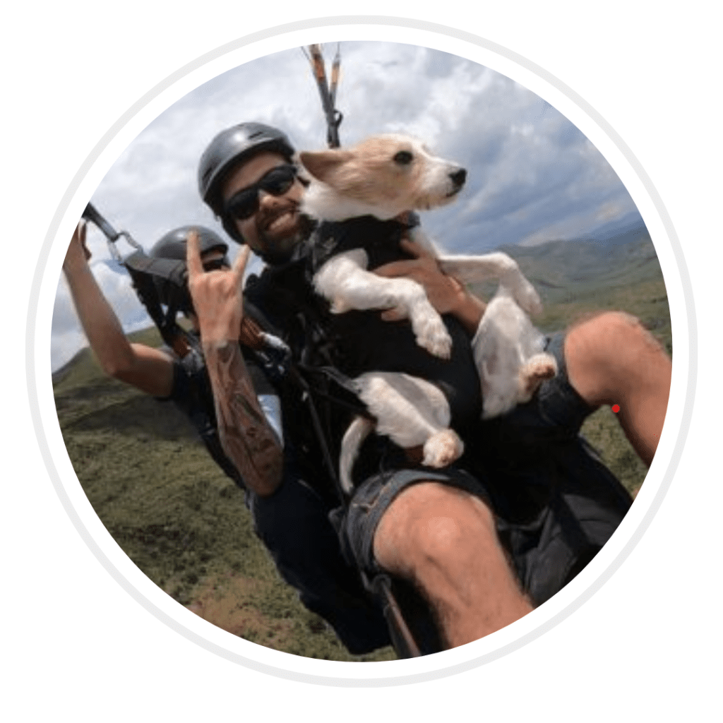 Parapente BH - Voo duplo no Topo do Mundo, Serra da Moeda